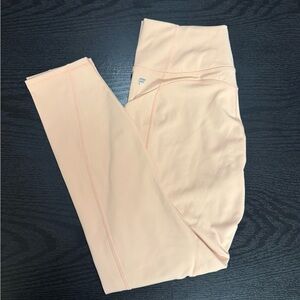Fabletics Pureluxe High Waisted Peach Leggings